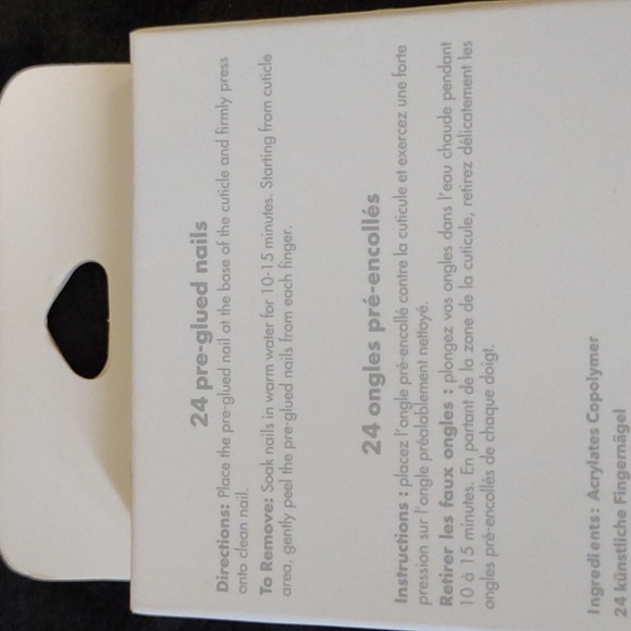 New Red White And Blue 4th July Fake Nails - Picture 4 of 4